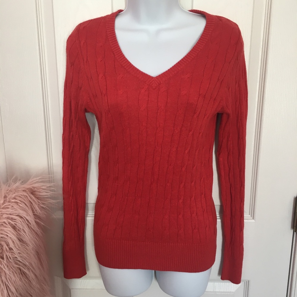 Orange Rust Sweater